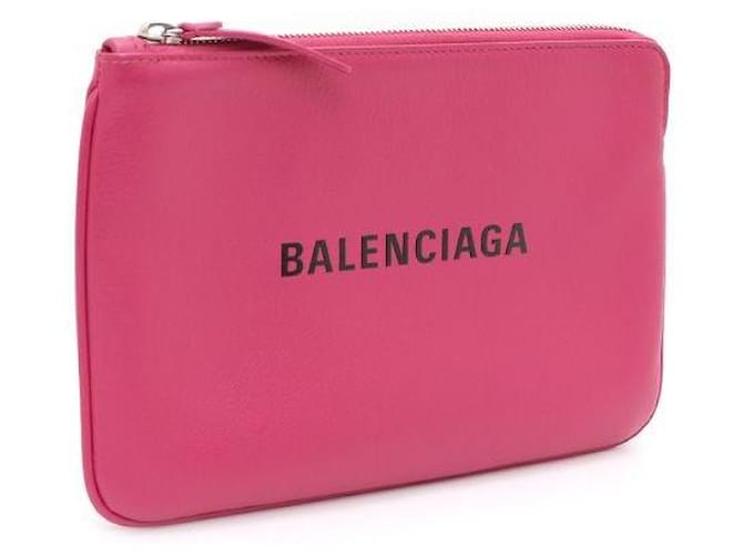 Balenciaga Mini Pochette e Clutch Rosa - vista 2