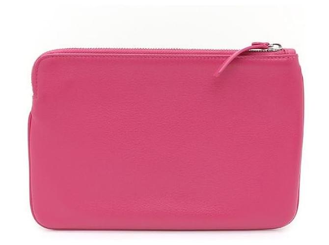 Balenciaga Mini Pochette e Clutch Rosa - vista 3