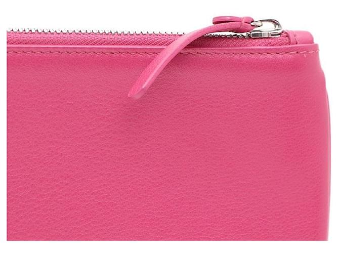 Balenciaga Mini Pochette e Clutch Rosa - vista 4