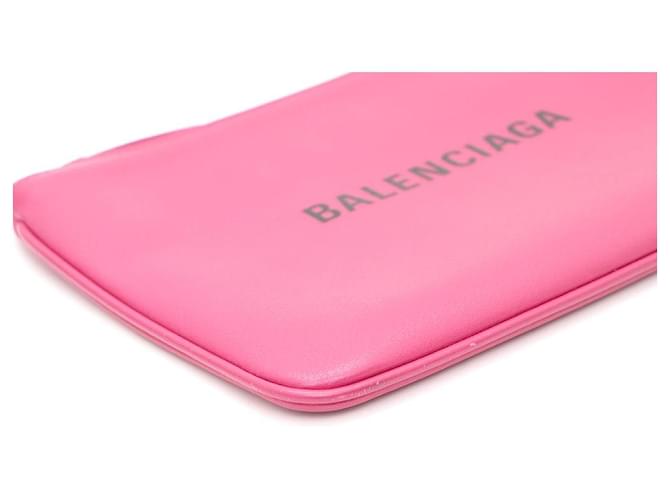 Balenciaga Mini Pochette e Clutch Rosa - vista 5