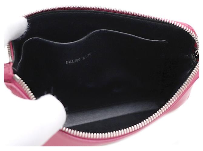 Balenciaga Mini Pochette e Clutch Rosa - vista 7
