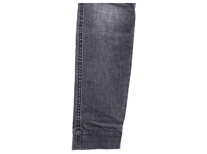 Dolce & Gabbana Slim Fit Damaged Jeans Marrone - vista 4