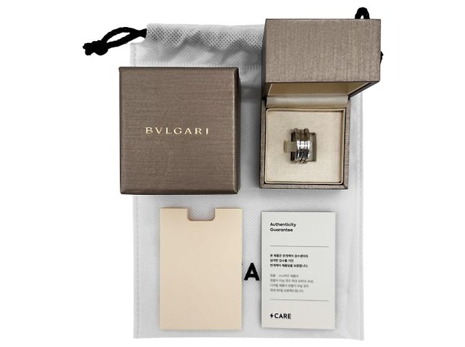 Bulgari Anello in oro bianco - vista 11