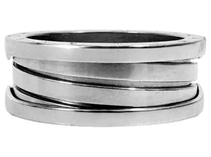 Bulgari Anello in oro bianco - vista 5
