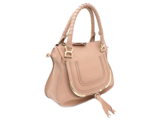 Chloé mala Tote e mala de Ombro Marcie Medium Rosa - vista 2