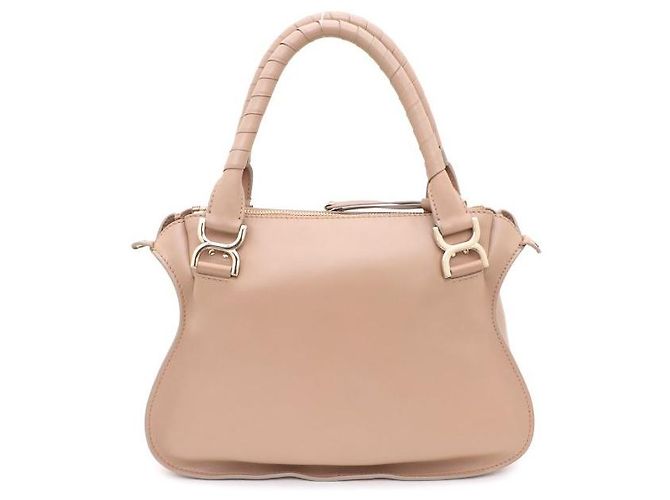 Chloé mala Tote e mala de Ombro Marcie Medium Rosa - vista 3
