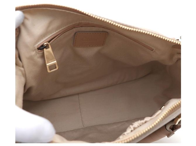 Chloé mala Tote e mala de Ombro Marcie Medium Rosa - vista 9