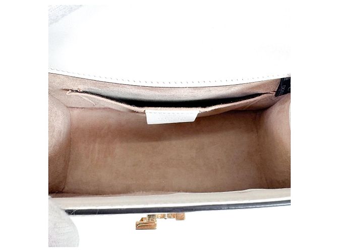 Gucci Borsa Tote Two-Way Ophidia Sylvie con manici superiori Mini White Bianco - vista 13