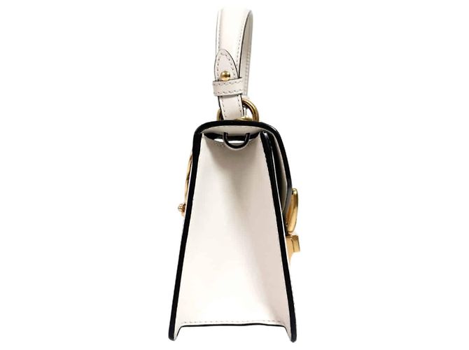 Gucci Borsa Tote Two-Way Ophidia Sylvie con manici superiori Mini White Bianco - vista 8