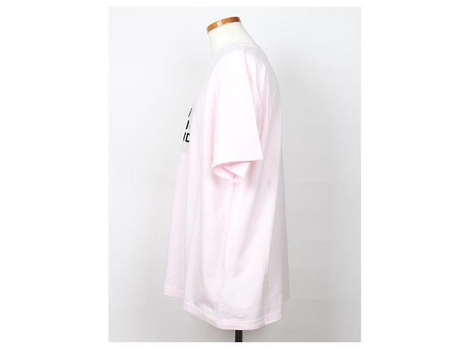 Burberry Oversized T-Shirt aus Stretch-Baumwolle mit rosa Logo-Print Pink - Ansicht 3
