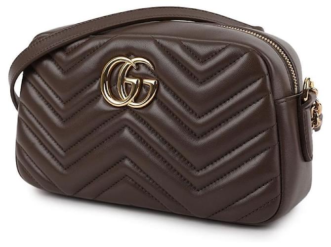 Gucci Picca borsa camera Marrone - vista 4