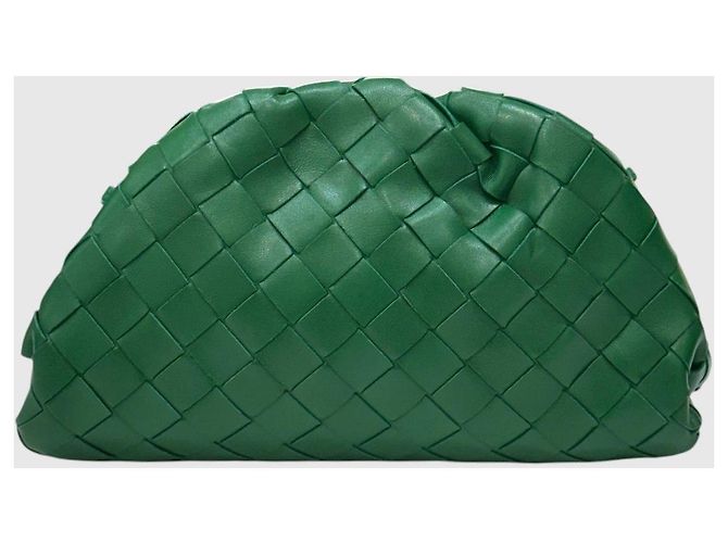 Bottega Veneta Mini Pouch Green Verde - vista 7