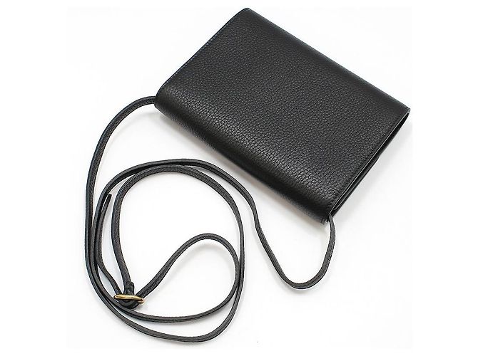 Gucci Mini sac bandoulière en cuir noir - vue 4