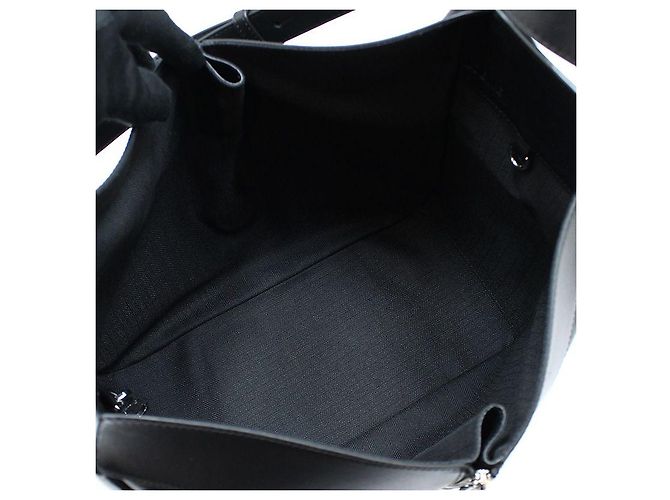 Loewe Borsa a tracolla Hammock Medium in vitello nero, tono argento - vista 11