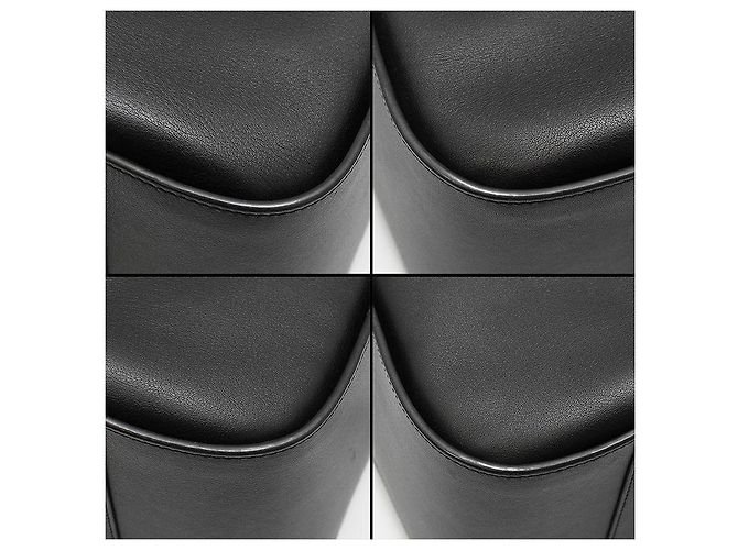 Loewe Borsa a tracolla Hammock Medium in vitello nero, tono argento - vista 12