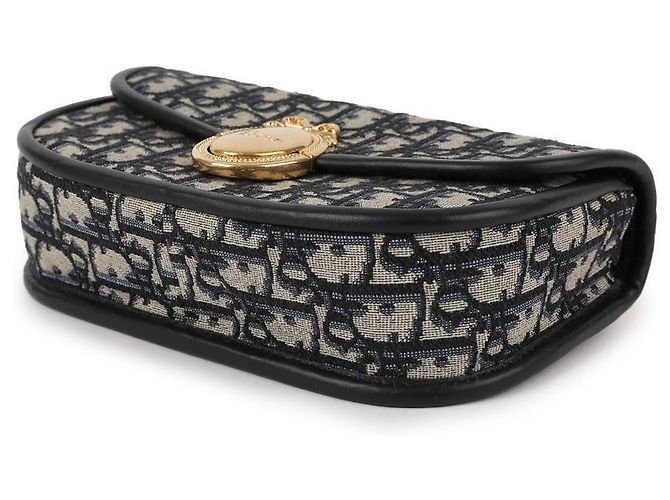 Dior Borsa a catena Small con patta Médallion Blu - vista 6