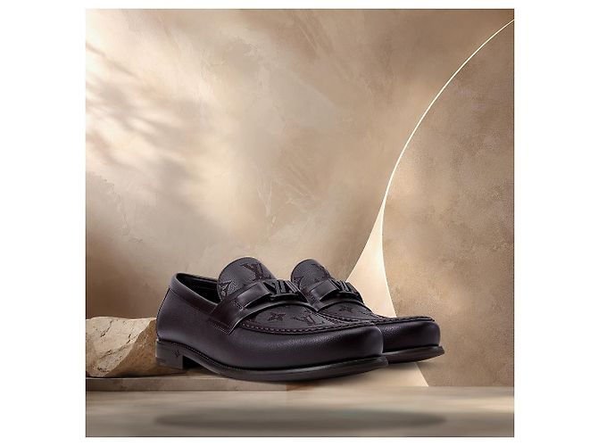 Louis Vuitton Herren-Loafer Braun - Ansicht 2