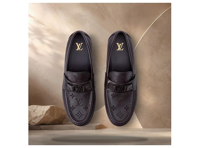 Louis Vuitton Herren-Loafer Braun - Ansicht 4