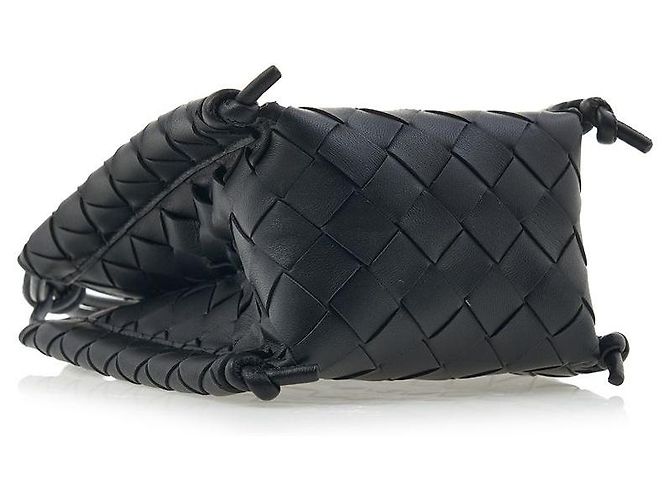 Bottega Veneta Borsa a tracolla Intrecciato Nero - vista 5