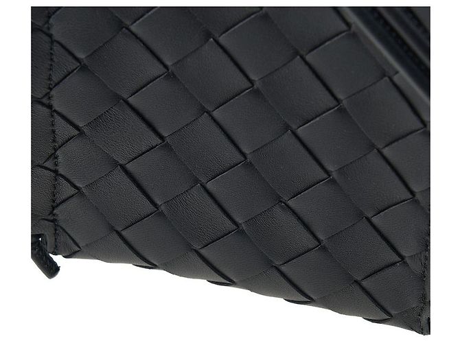 Bottega Veneta Borsa a tracolla Intrecciato Nero - vista 6