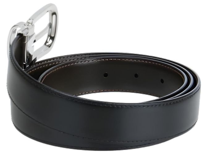 Montblanc Reversible Leather Belt Black Brown - view 5