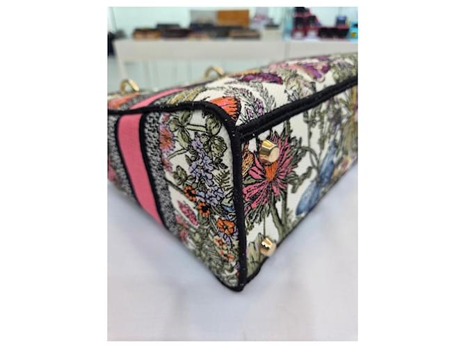 Dior Borsa Tote e Borsa a Tracolla Lady Delight Medium Bianco - vista 18