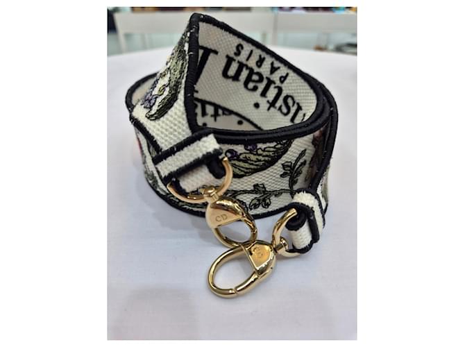 Dior Borsa Tote e Borsa a Tracolla Lady Delight Medium Bianco - vista 22
