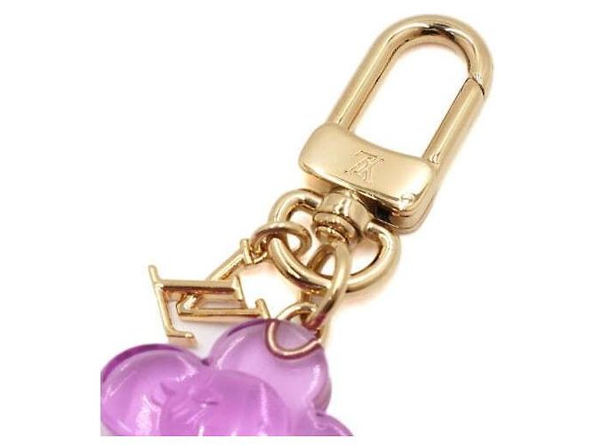 Louis Vuitton Portachiavi e charm per borsa Mini Vivienne Spider in resina rosa - vista 4