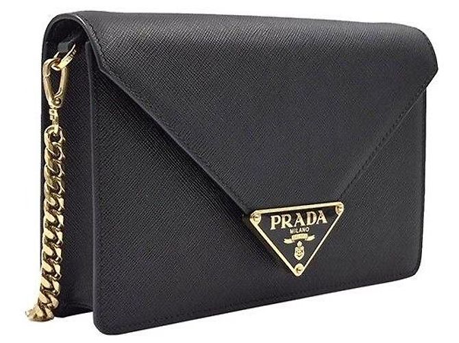 Prada Borsa a tracolla Saffiano Lux - vista 3