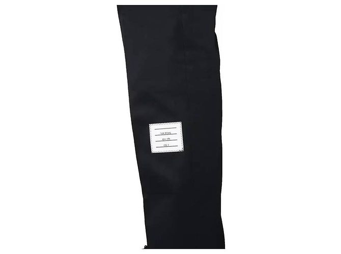 Thom Browne Pantalon Chino Unconstructed Stripe RWB Tab - vue 7
