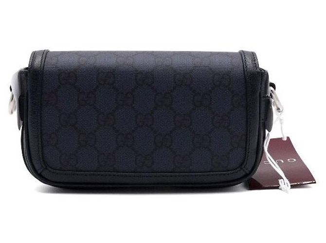 Gucci Borsa a tracolla Ophidia Mini GG Supreme Nero - vista 5
