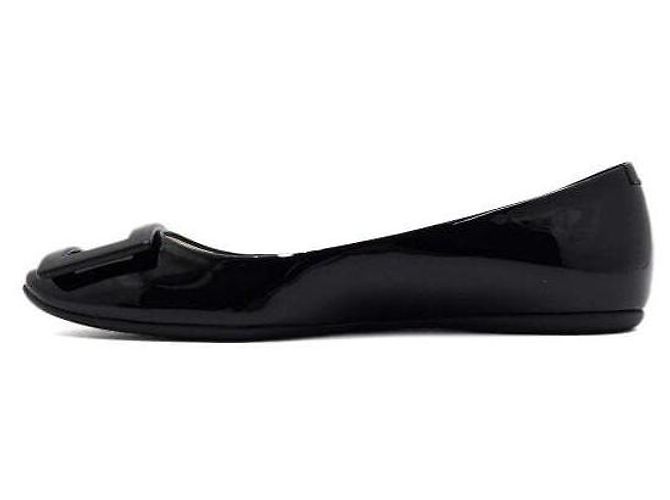 Roger Vivier Scarpe basse in vernice nera Nero - vista 4