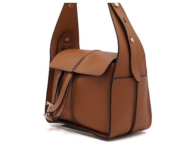 Tod's Borsa Messenger Timeless Marrone Borsa a Tracolla - vista 3