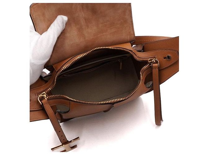 Tod's Borsa Messenger Timeless Marrone Borsa a Tracolla - vista 7
