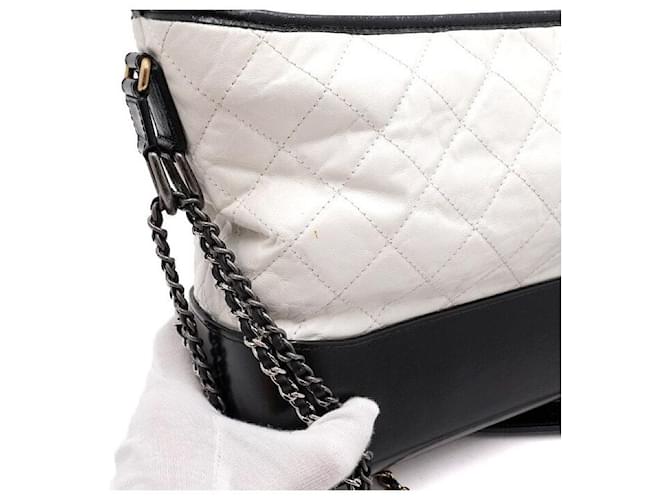 Chanel Borsa a tracolla hobo Bianco - vista 10