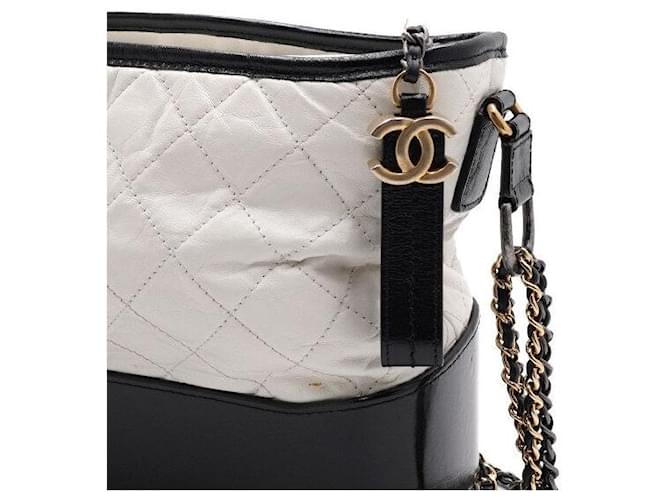 Chanel Borsa a tracolla hobo Bianco - vista 11