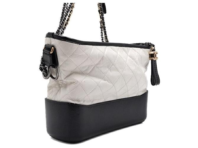 Chanel Borsa a tracolla hobo Bianco - vista 3