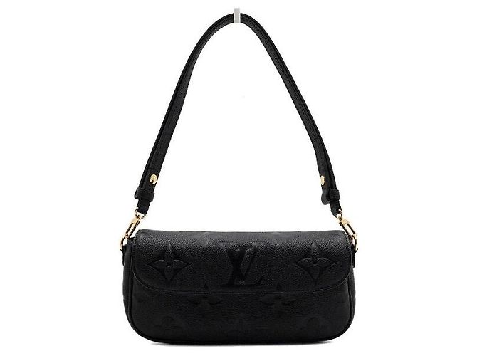 Louis Vuitton Borsa a tracolla e crossbody Ivy Wallet On Chain in Monogram Empreinte nero - vista 2