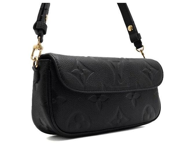 Louis Vuitton Borsa a tracolla e crossbody Ivy Wallet On Chain in Monogram Empreinte nero - vista 4