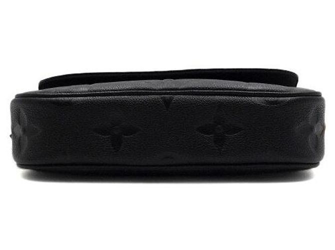 Louis Vuitton Borsa a tracolla e crossbody Ivy Wallet On Chain in Monogram Empreinte nero - vista 8