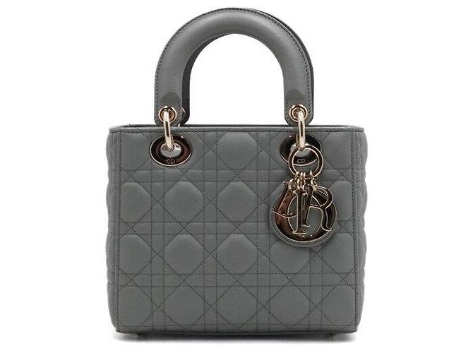 Sac Tote Petit Lady Dior My ABC Gris - vue 2