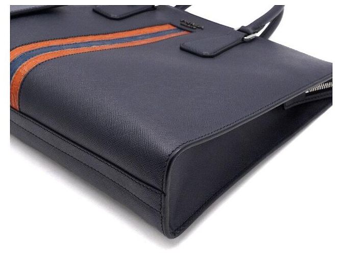 Prada Borsa Tote Documenti da Uomo BALTICO Saffiano - vista 7