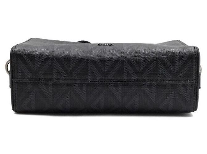Dior Borsa a tracolla e crossbody Ringo da uomo in canvas CD Diamond nero - vista 6