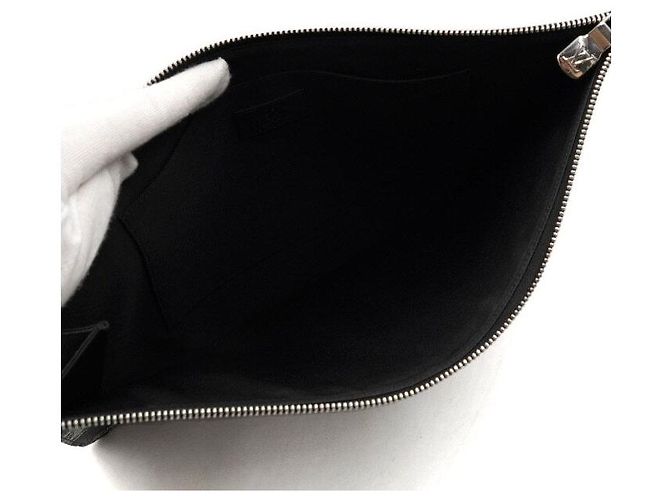 Louis Vuitton Borsa a pochette Christopher Nemeth GM Damier Graphite Nero - vista 5