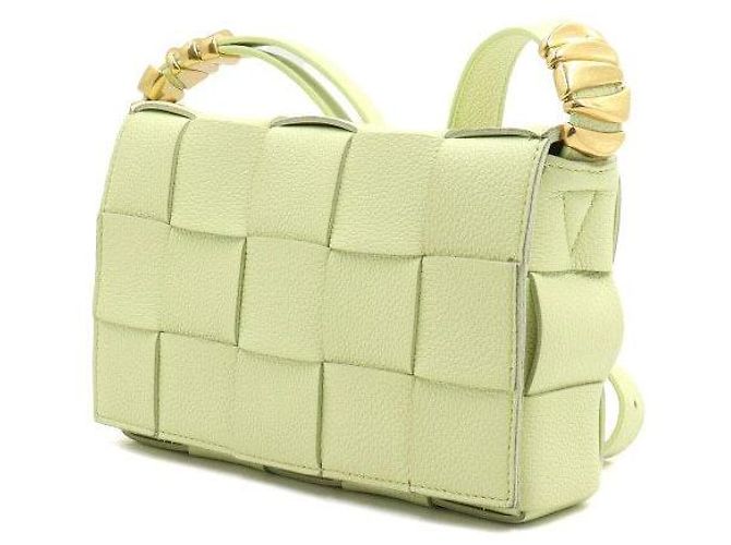Bottega Veneta Borsa a tracolla e borsa crossbody Intrecciato Lemon Washed Giallo - vista 2