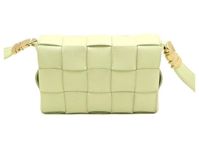 Bottega Veneta Borsa a tracolla e borsa crossbody Intrecciato Lemon Washed Giallo - vista 4