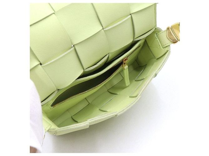 Bottega Veneta Borsa a tracolla e borsa crossbody Intrecciato Lemon Washed Giallo - vista 5