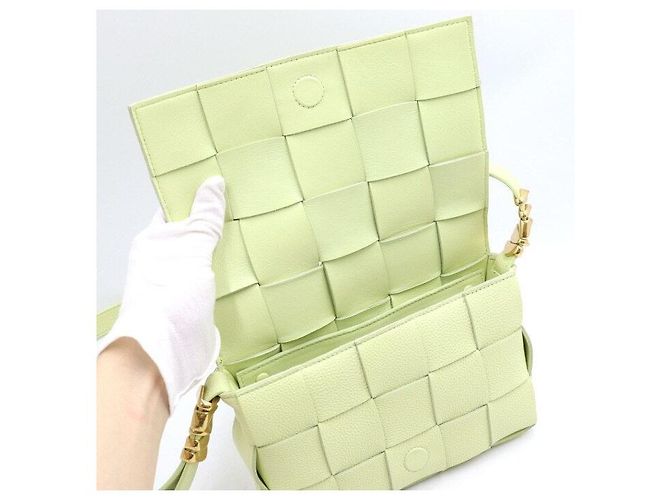 Bottega Veneta Borsa a tracolla e borsa crossbody Intrecciato Lemon Washed Giallo - vista 6