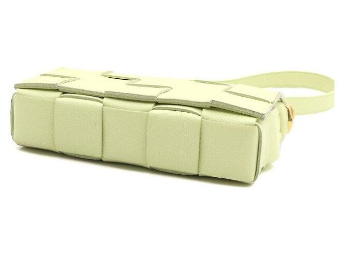 Bottega Veneta Borsa a tracolla e borsa crossbody Intrecciato Lemon Washed Giallo - vista 7