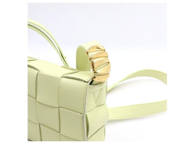 Bottega Veneta Borsa a tracolla e borsa crossbody Intrecciato Lemon Washed Giallo - vista 9